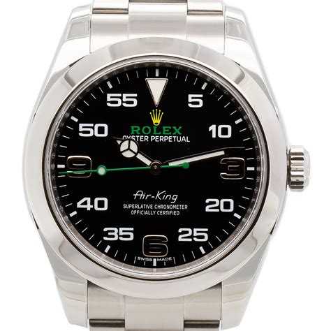 cheap rolex air king|used rolex air king 40mm.